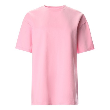 Women's T-shirt Minaku Oversize Fit: Light pink color, river 48-5