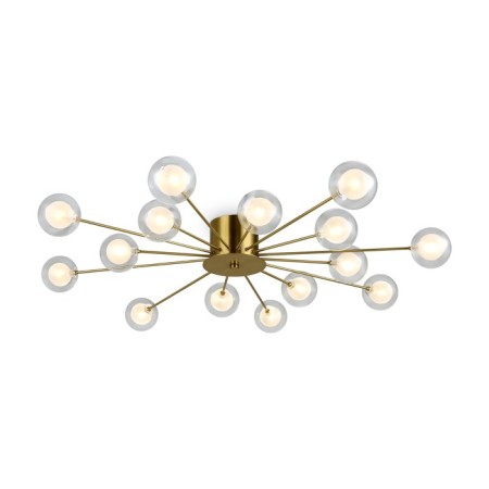 Freya FR5242CL-16BS1 Celebrity, 865x865x113 mm ceiling lamp, G4, 16x3W, brass color-4