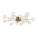Freya FR5242CL-16BS1 Celebrity, 865x865x113 mm ceiling lamp, G4, 16x3W, brass color