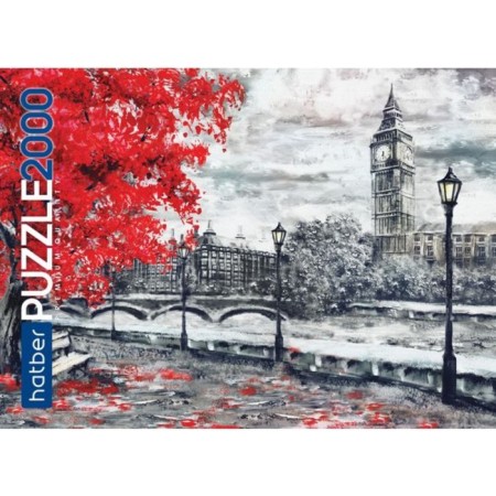 Puzzle "Autumn London", 2000 elements-1