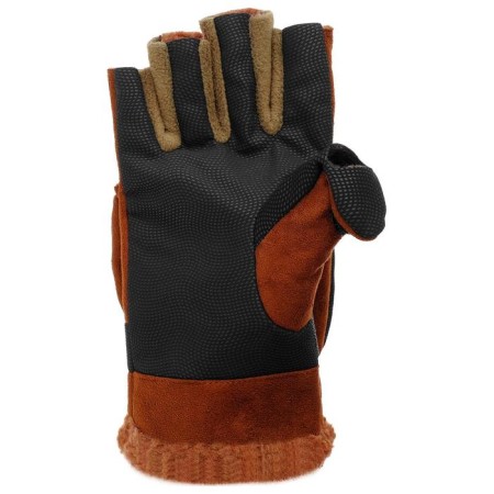Windproof gloves of windproof norfin, unfastened, size L-2