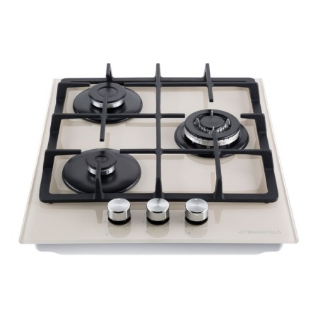 Hlect surface Maunfeld EGHG.43.33CBG/G, gas, 3 burners, beige-8