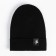 Two-layer children's hat, black color, size 46-50