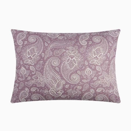 Pillowcase saving and I "cucumbers" lilac color, 50x70 cm, 100% cotton, calico, 100 g/m2