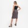 Skirt Women's Pencil, brown color, size 44
