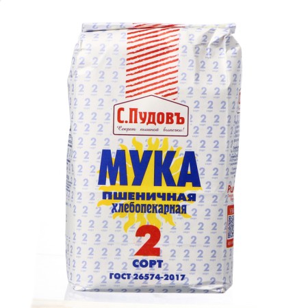 Wheat flour 2 variety S. Pudov, 1 kg-1