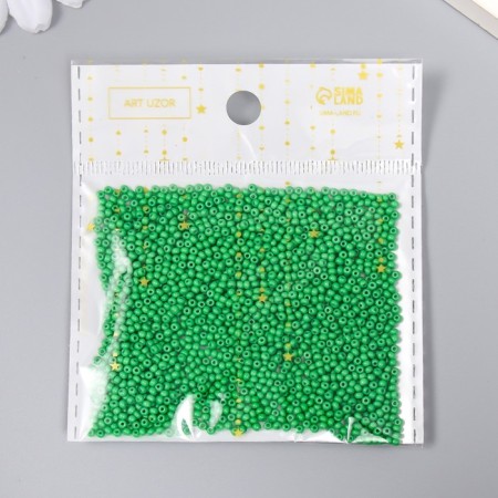 Glass 12/0 "Forest Green" 15 grams-2