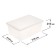 A universal box for storage with a lid, volume 30l, the color is transparent-matte
