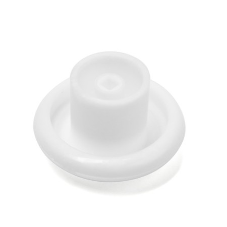 Furniture handle plastic, d = 35, white-5