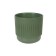 Plastic pot with the Betta tab, the color of the jade