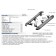Fasteners to the thresholds of Rival for Lifan X60 I generation Restyling 2016-n., Steel