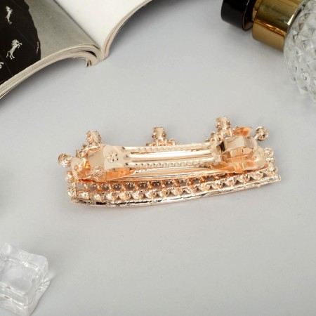 Hair hairpin "Sylvia" Crown, 8.5 cm-1