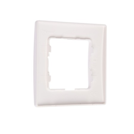 Frame Legrand Etika 672501, single, white-1