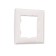 Frame Legrand Etika 672501, single, white