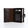Cover for car documents and passports for magnet, brown color