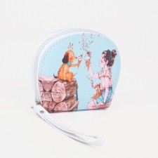 Lightning wallet, blue color