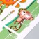 Sticker plastic interior color rosteomer "monkey" 50x70 cm