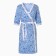 Female set (shirt/robe) for pregnant women, blue color, size 52