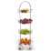 Class support stand, round, 4 tiers, chromium color
