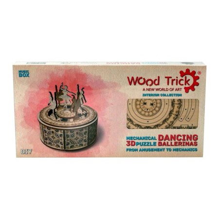 Musical box "Dancing ballerinas"-3