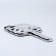 A mirror with a kavad-t handle (1) b/a wave of 8.5*8.5/10*16.9cm plastic silver k/box QF