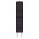 Kittle Kittle Kitchers for the Front seats universal Airline "Alcantara", 2 items, Black Color