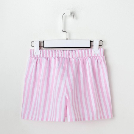 Women's shorts KAFTAN "Beautiful", col. White/pink, p. 52-54-3