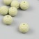Busina silicone "Round with a beam" Herbal d = 1.5 cm