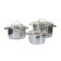 Pan 1.5 l Pado with a lid