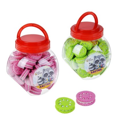 Figure eraser "cookies", mix