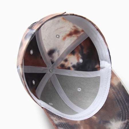 Women's cap Minaku "Tie-Dye", Blue color, rr 54-56-4
