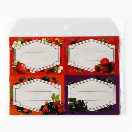 Labels for home preparations "Berries", 7 x 5 cm-3