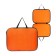 Folder with handles textile A4, 350 x 270 x 20 mm, calligrata "office", nylon 600D, two -tone Kant, orange