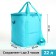 Thermosuma with lightning, external pocket, 22 l, green color