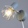 Bra with a switch on the wire "Viola" E14 40W blue 13x10x18cm