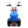 Electric car "Chopper", blue color