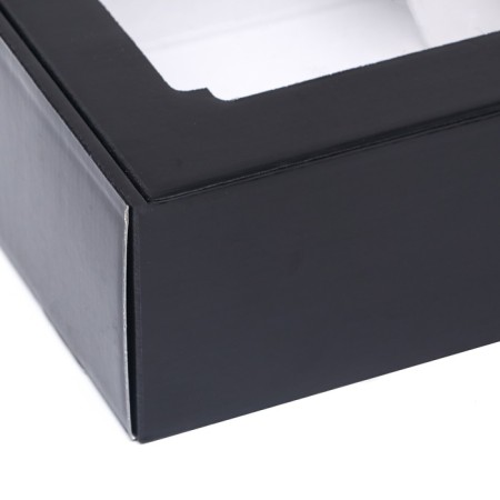 Self -charged box, with a window, "Malevich" 19 x 18 x 8 cm-3