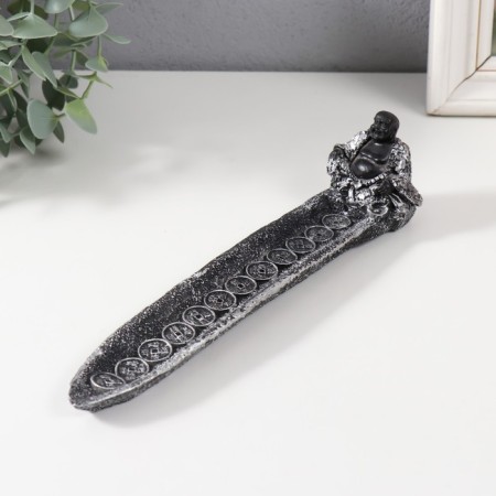 Standing for incense "Hothey in silver dressing" silver 22.5x4x4x5 cm-3