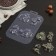 The form for chocolate and sweets is plastic "lost world", the color is transparent