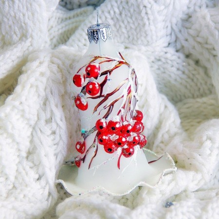Christmas tree toy "mountain ash" mix, h-12 cm-4