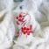 Christmas tree toy "mountain ash" mix, h-12 cm
