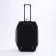 Road bag on wheels, 3 outer pockets, black color/hack