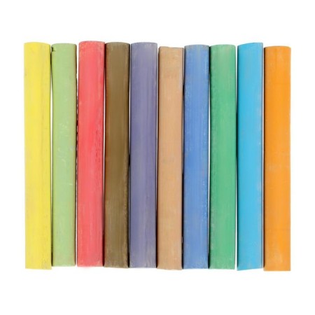 Loars for drawing "gamma", colored, 10 pieces, soft, round shape, cardboard box-1
