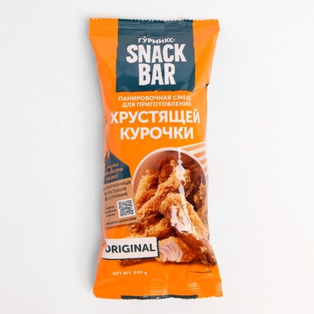 A panel mixture for preparing a crispy chicken, gurmix, 240 g