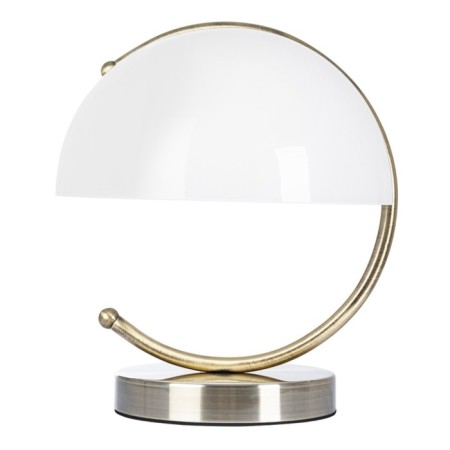 Erte Lamp Banker A5041LT-1AB, G4, 7 W, 23x23x28 cm, bronze table lamp, bronze-1