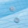 The converter on the button, A4, 120 μm, calligrata "cage", tinted, blue