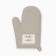 Ethel "Home" mittens, gray color, 26x16 cm, 50%HL, 50%flax