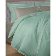 Satin Luxe Crystiller, size 200x220 cm, mint color