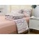 Set duet: sheet, blanket, pillowcase, size 230x250 cm, 150x210 cm - 2pcs, 50x70 cm - 2 pcs, 70x70 - 2 pcs