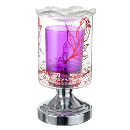 Aromarrier touchscap "Bud" G9 35W silver 10.5x10.5x20 cm Risalux-8